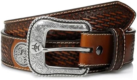 Amazon.com: Cody James Men's Men'S Ostrich Print Embroidered